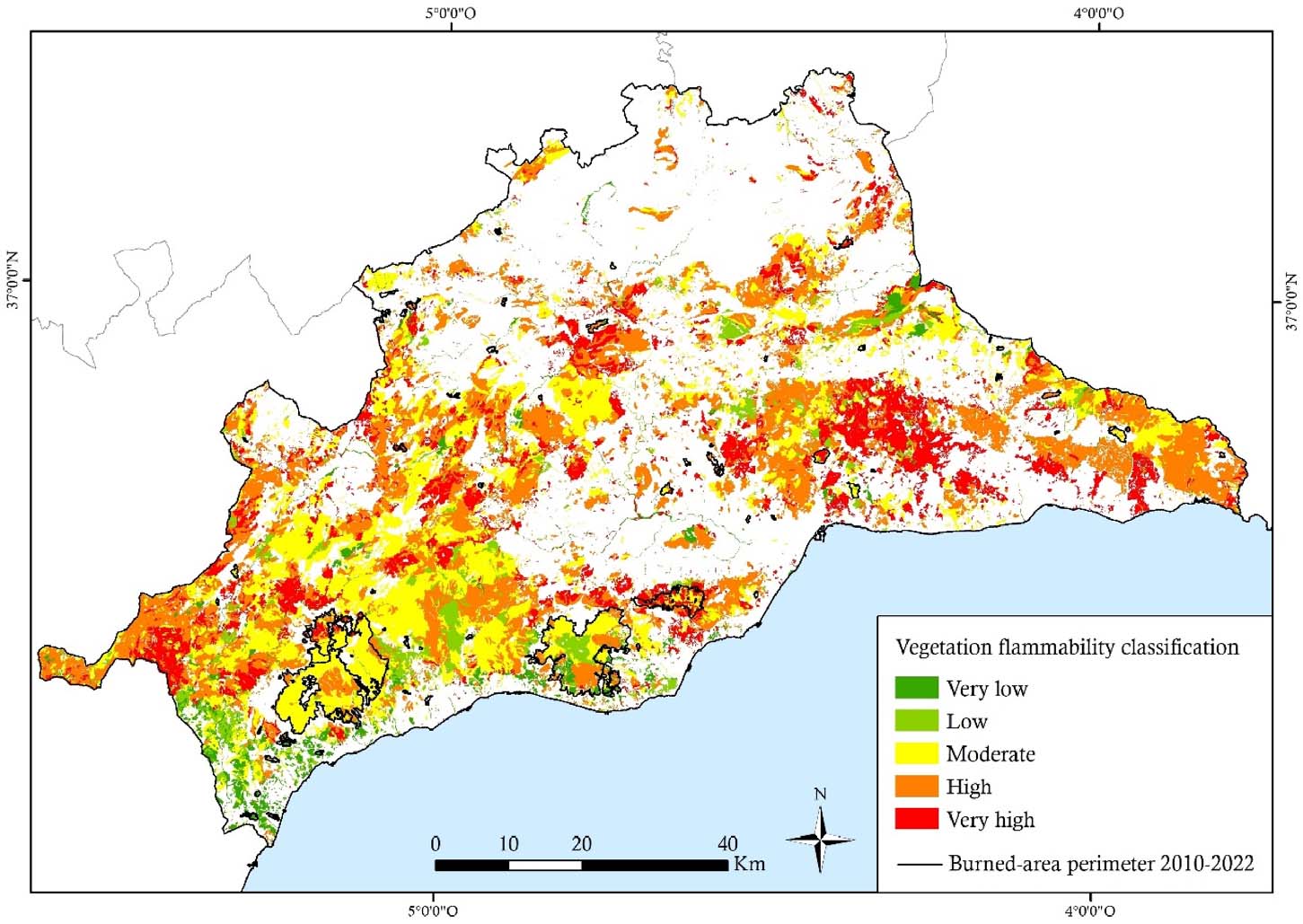 Analyzing the dynamics of forest fires in Málaga province: asse Inflamabilidad de la vegetación en la provincia de Málaga