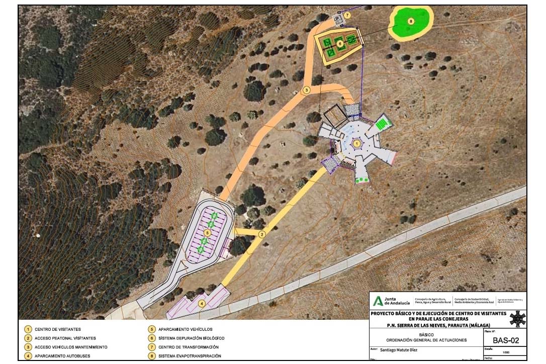 Proyecto de Centro de Visitantes de Conejeras (Parque Nacional Sierra de las Nieves)
