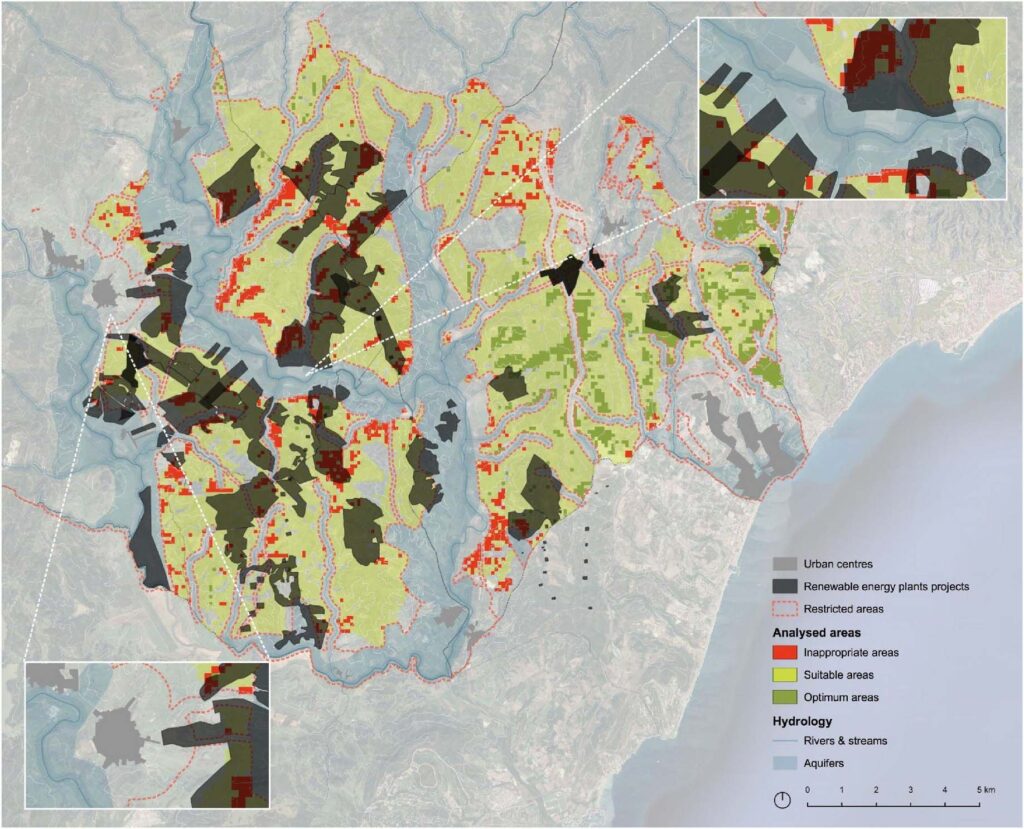 Análisis de la implantación de energía solar fotovoltaica en el entorno de Sierra Bermeja y valles de los ríos Guadiaro y Genal