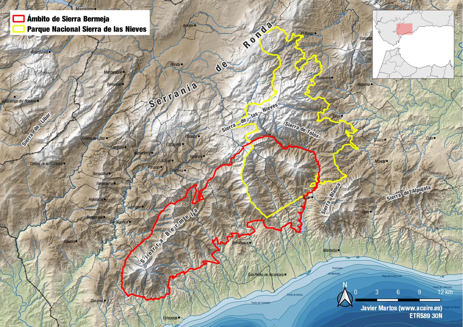 Ámbito de Sierra Bermeja y Parque Nacional Sierra de las Nieves