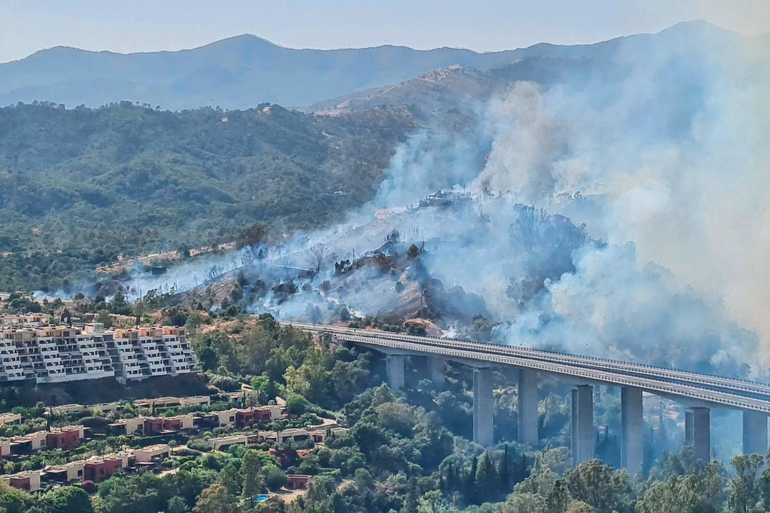 Incendio de Benahavís del 9/jul/2026 (Fotografía: Pablo Aragón Macías)